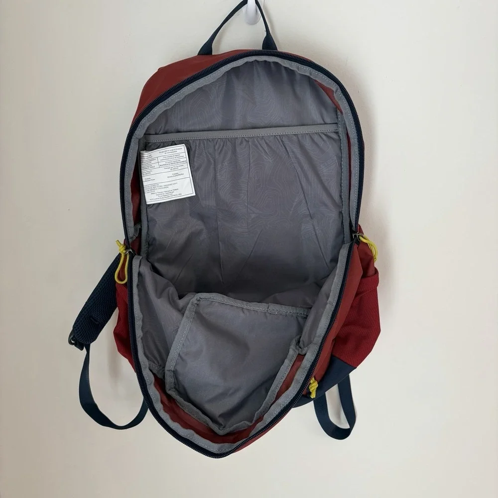 Kelty Agate 24L Daypack Backpack Red Navy Backpack School Work Camping Hiking